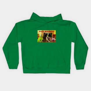 Merry Grinchmas Kids Hoodie